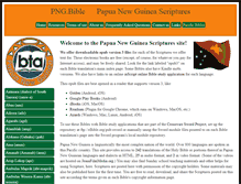 Tablet Screenshot of pngscriptures.org